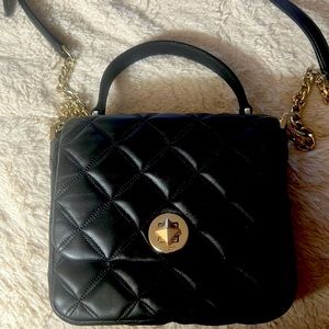 Black crossover Kate spade purse